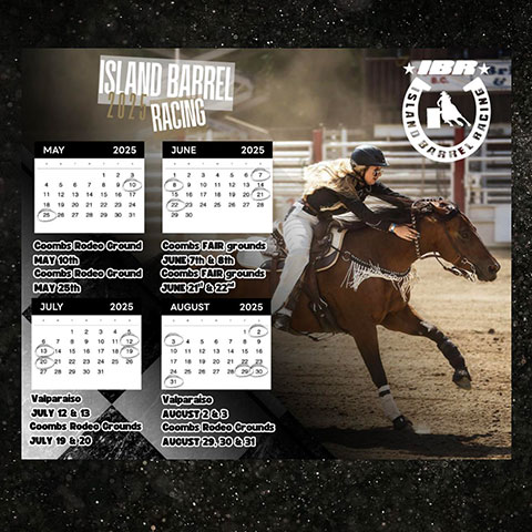 island barrel racing coombs bc july 2025