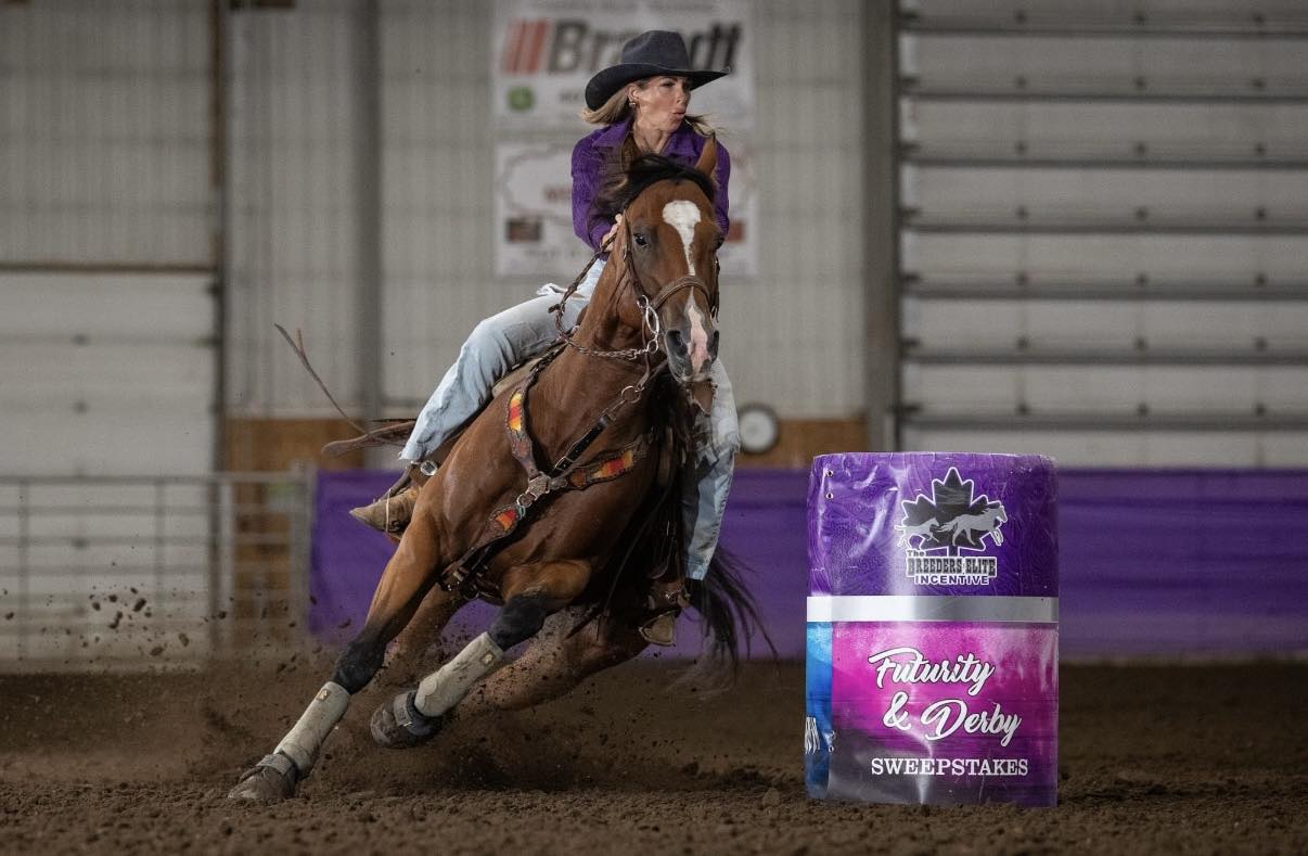 western team rider lindsey innes